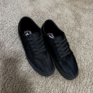 Black Vans Canvas Men's Shoes